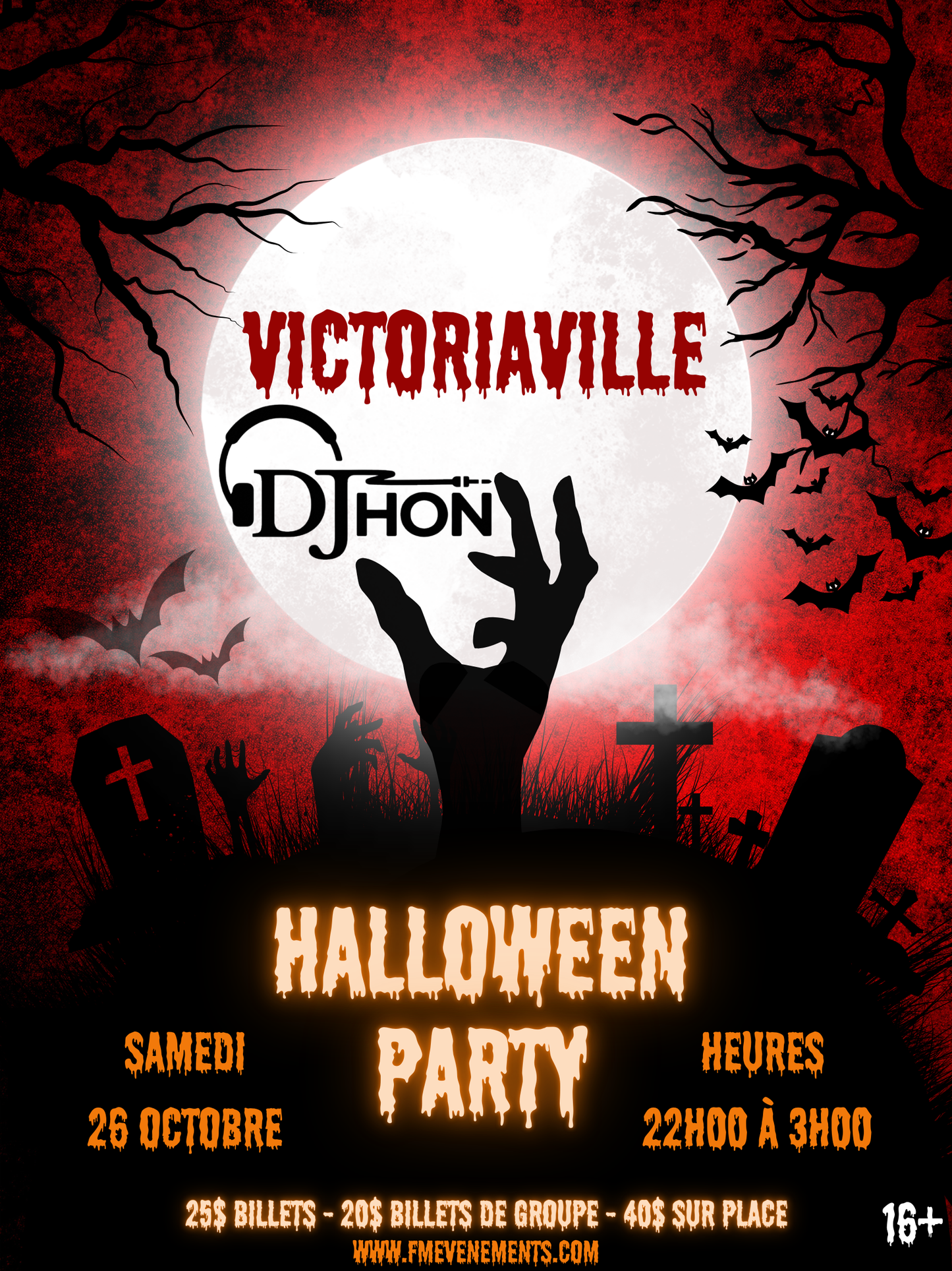 Party Halloween Victoriaville👻